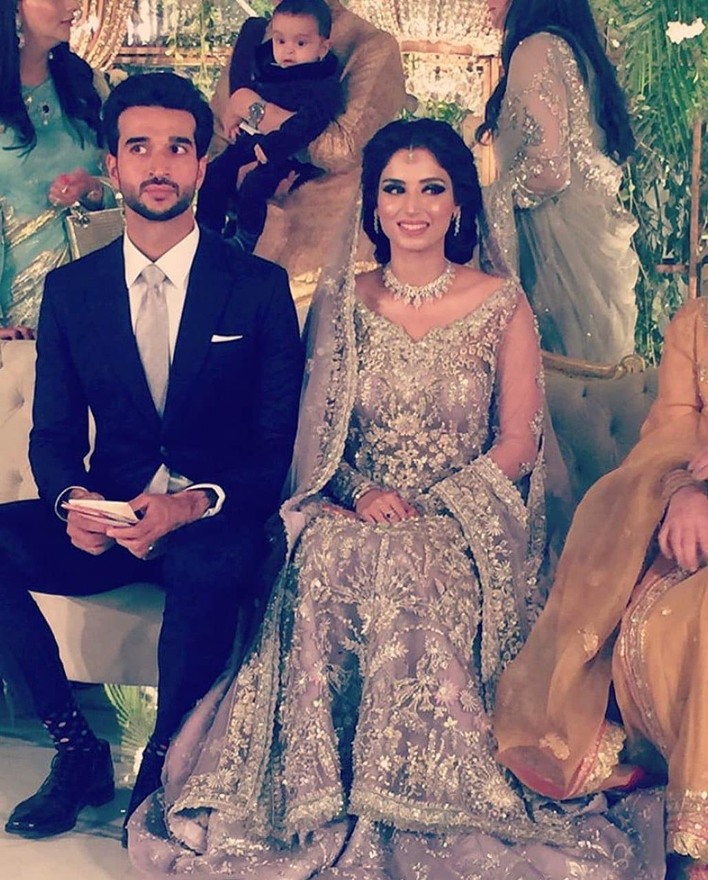 Beautiful Clicks of Zainab Abbas And Hamza Kardar’s from their Walima