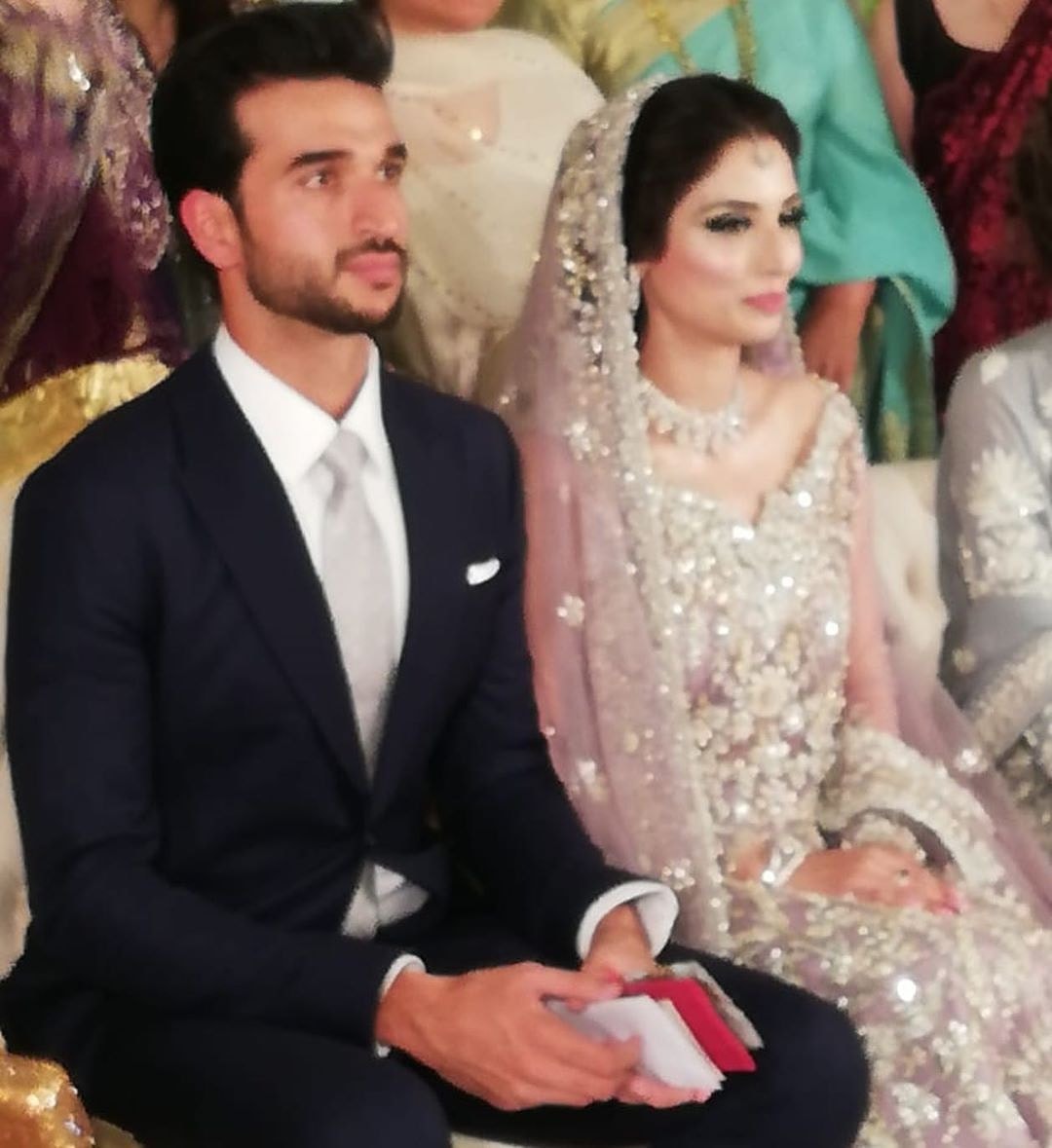 Beautiful Clicks of Zainab Abbas And Hamza Kardar’s from their Walima