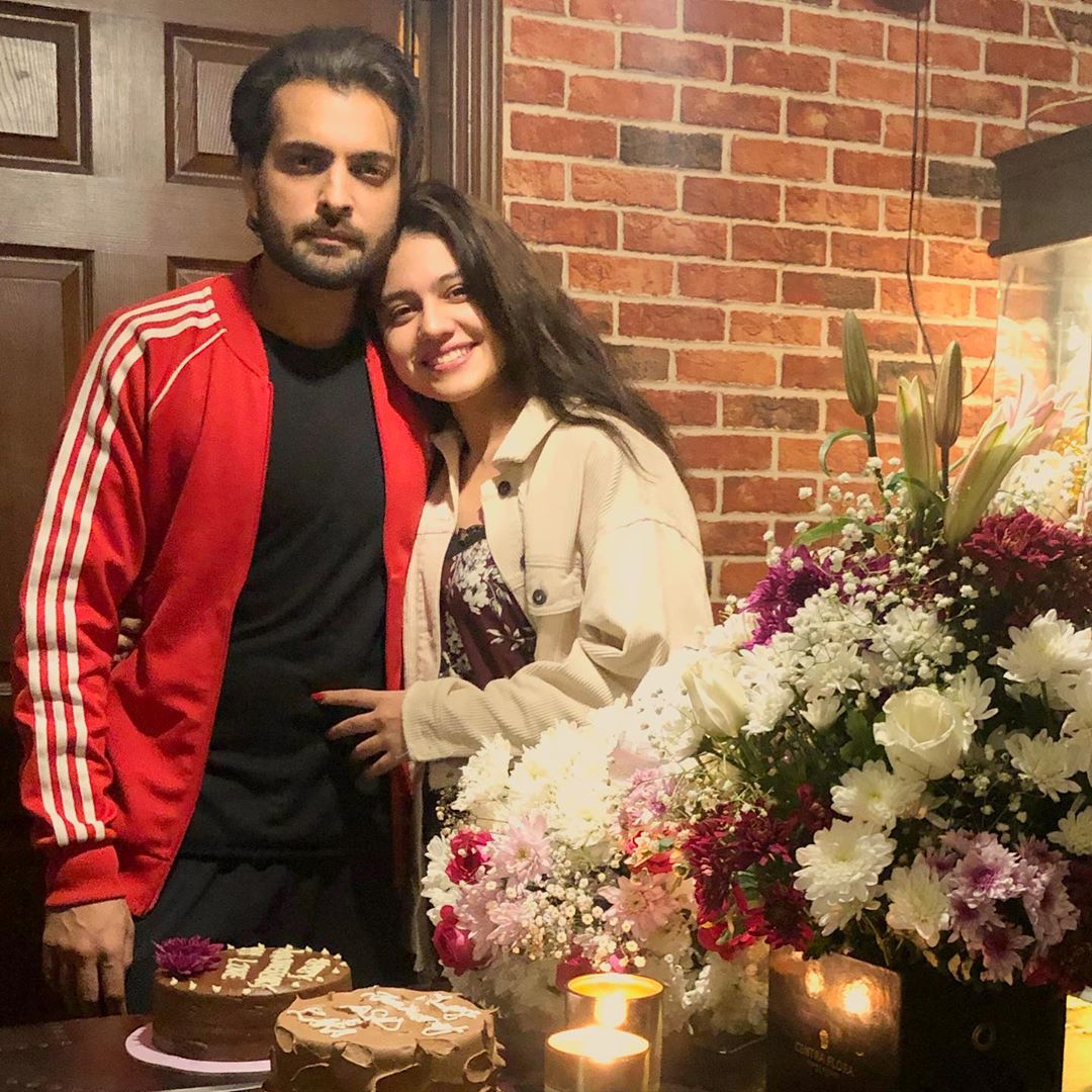 Zara Noor Abbas and Asad Siddiqui Celebrating their 2nd Wedding Anniversary with family