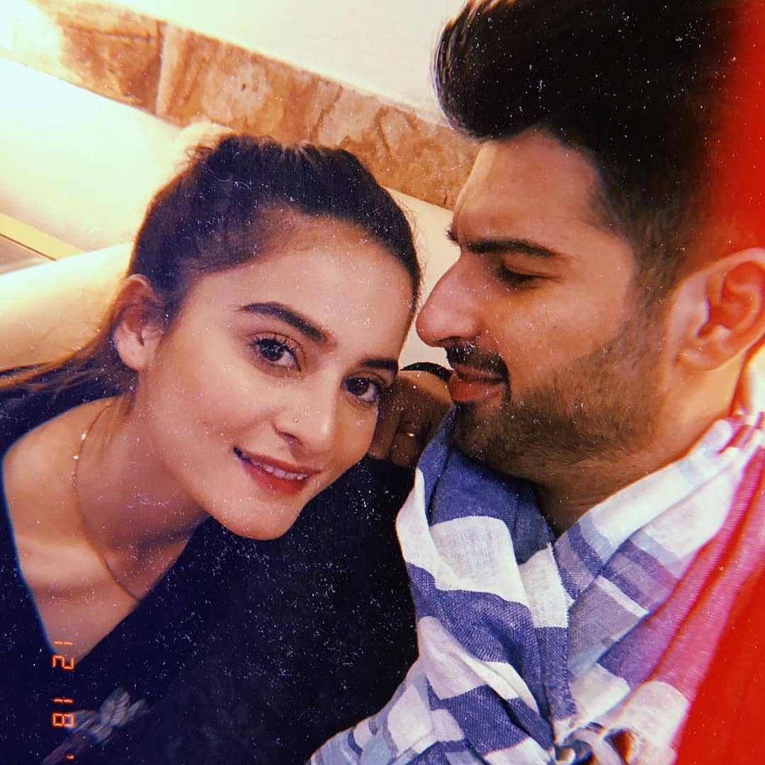 Aiman Khan's and Muneeb Butt First Wedding Anniversary - Pictures Collection