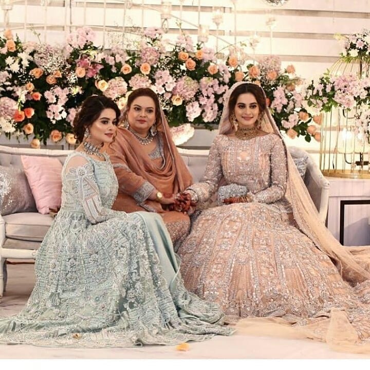 Aiman Khan's and Muneeb Butt First Wedding Anniversary - Pictures Collection