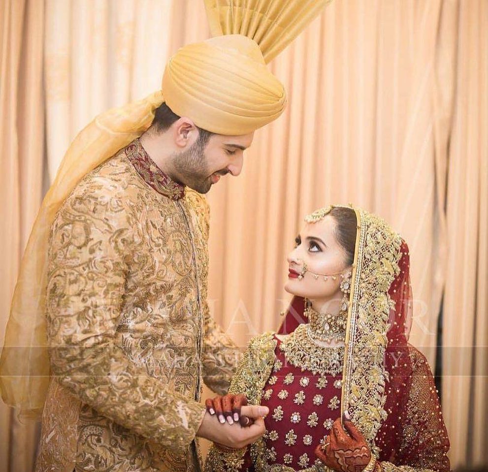 Aiman Khan's and Muneeb Butt First Wedding Anniversary - Pictures Collection