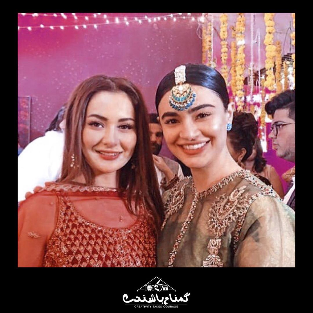 Celebrities Spotted at the Mehndi Event of Iqra Aziz and Yasir Hussain