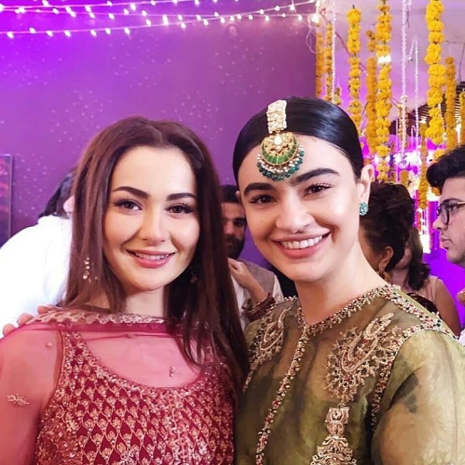 Celebrities Spotted at the Mehndi Event of Iqra Aziz and Yasir Hussain