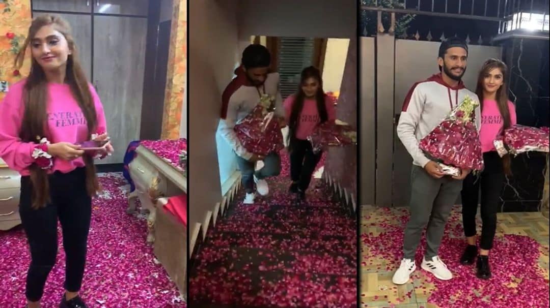 Cricketer Hassan Ali Wife Samiya Came to his Home in Pakistan for the First Time