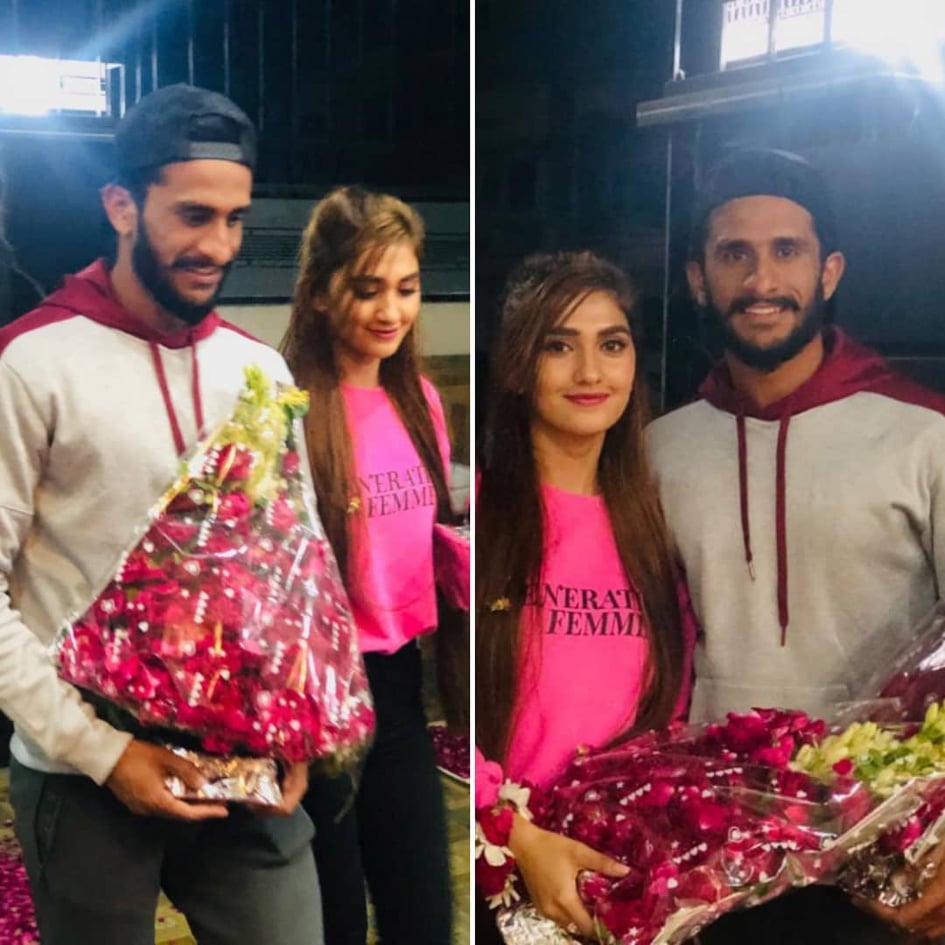 Cricketer Hassan Ali Wife Samiya Came to his Home in Pakistan for the First Time