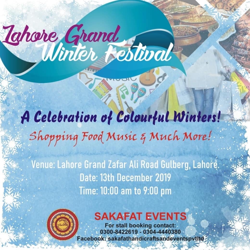 Winter events to look out for this month in Lahore