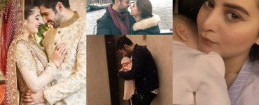 Aiman Khan's and Muneeb Butt First Wedding Anniversary - Pictures Collection
