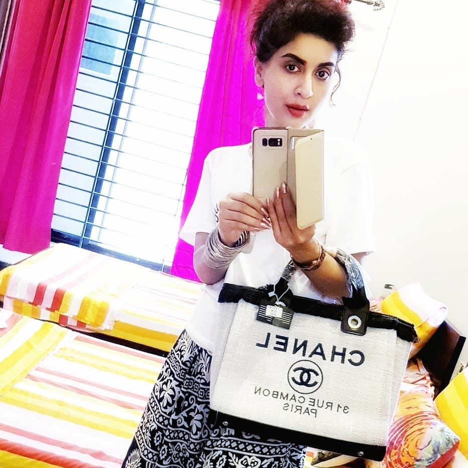 Actress Saman Ansari in a New Look for Upcoming Project
