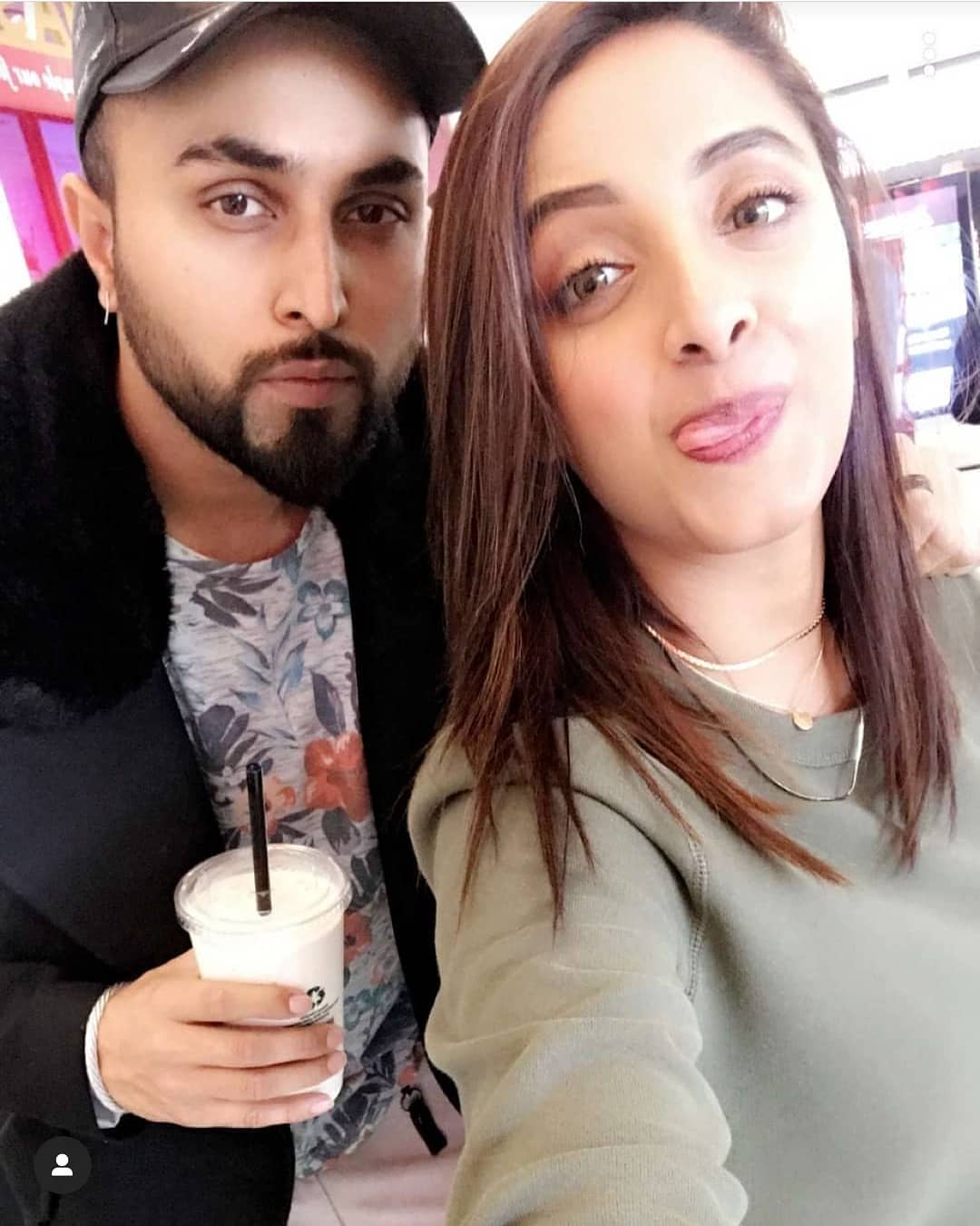 Latest Clicks of Sanam Chaudhry with her Husband Somee Chohan