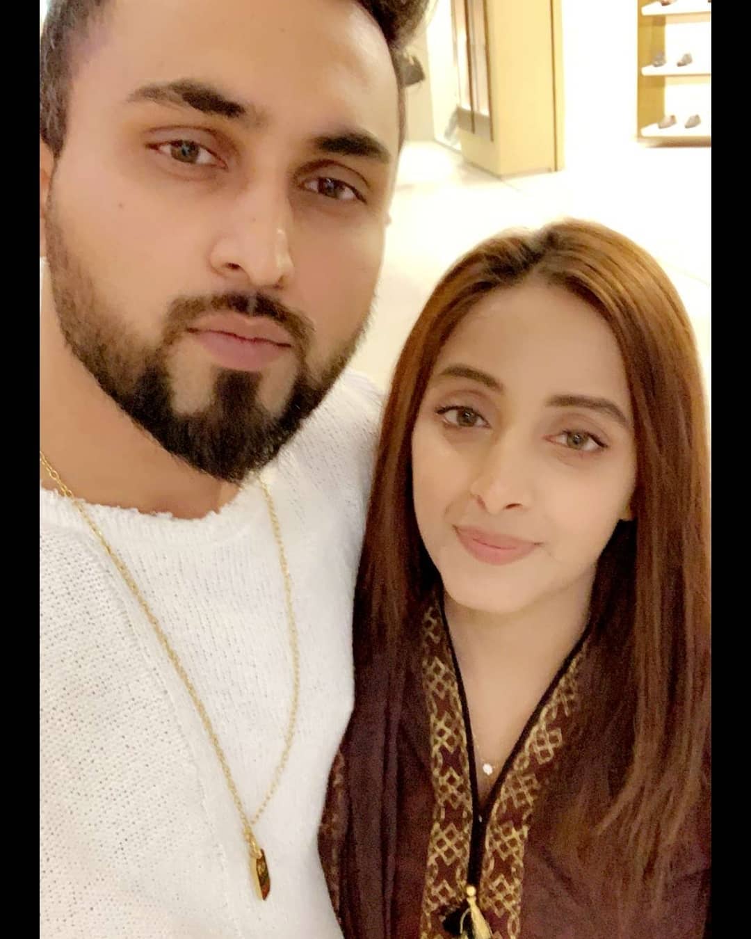 Latest Clicks of Sanam Chaudhry with her Husband Somee Chohan