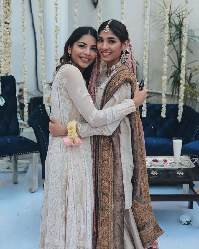 Sanam jung Sister Amna Jung Nikkah Ceremony Pictures