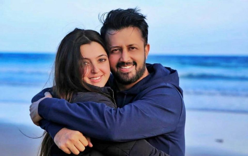 pics of atif aslam wife