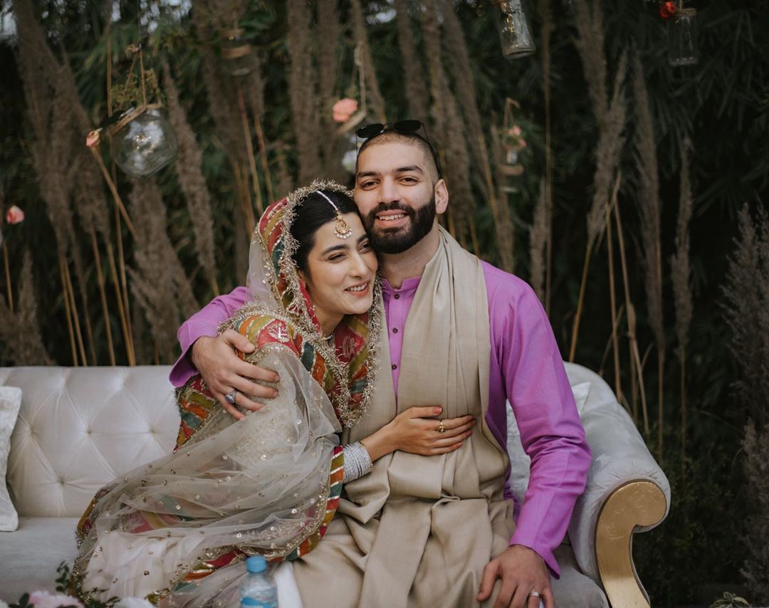 Exclusive Wedding Pictures of Actress Eman Suleman