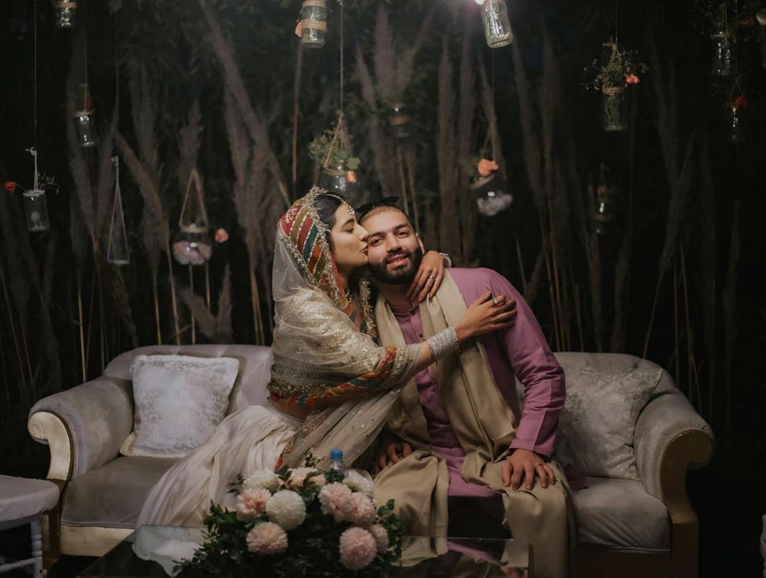 Exclusive Wedding Pictures of Actress Eman Suleman