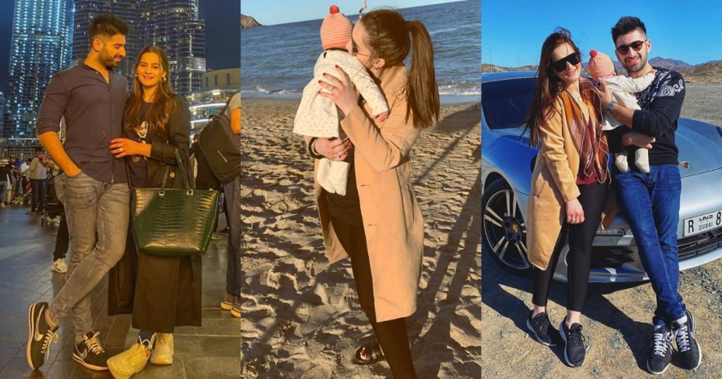 Aiman Khan's and Muneeb Butt Beautiful Pictures from Dubai