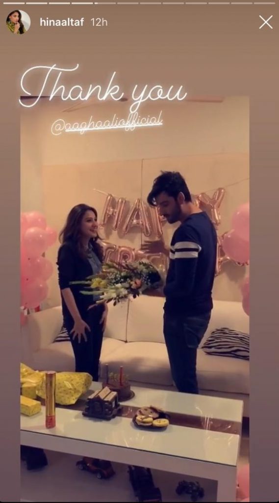 Aagha Ali surprises Hina Altaf on her birthday