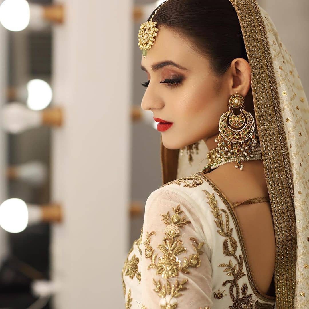 Beautiful Bridal Look of Hira Mani from her Latest Shoot