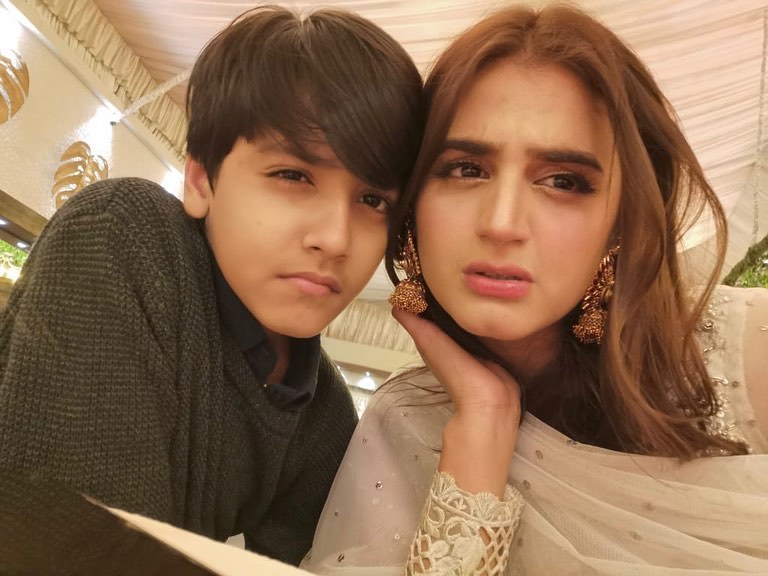 Hira Mani Shares Cute Pictures with her Elder Son on his Birthday