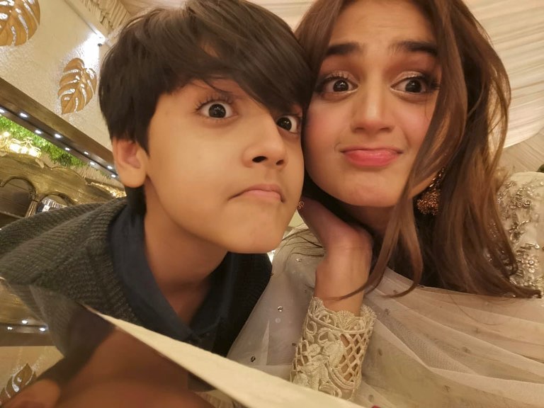 Hira Mani Shares Cute Pictures with her Elder Son on his Birthday