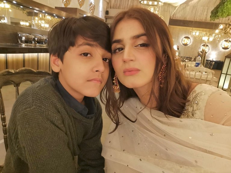 Hira Mani Shares Cute Pictures with her Elder Son on his Birthday