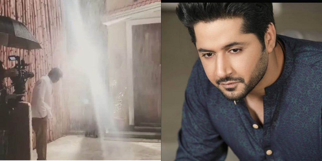 Imran Ashraf's Video From The Sets Of Mushq