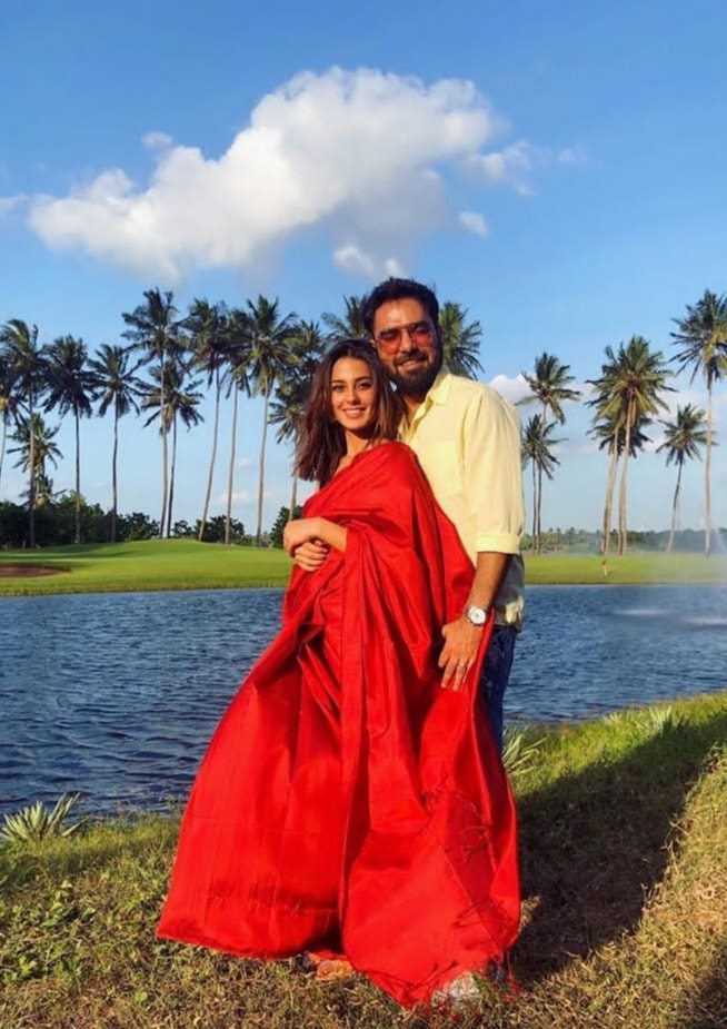 New Pictures from Iqra Aziz and Yasir Hussain Honeymoon in Sri Lanka