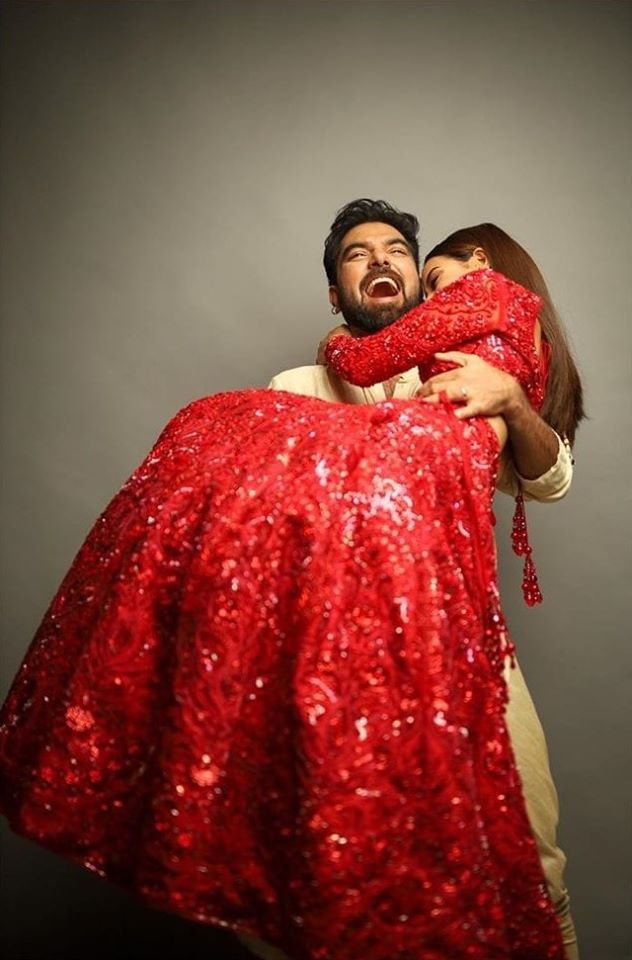 Beautiful Couple Iqra Aziz and Yasir Hussain Latest Photo Shoot