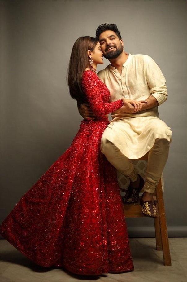 Beautiful Couple Iqra Aziz and Yasir Hussain Latest Photo Shoot