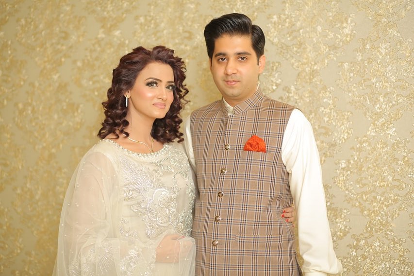Kiran Tabeir Celebrating Wedding Anniversary With Ali Hamza Safdar