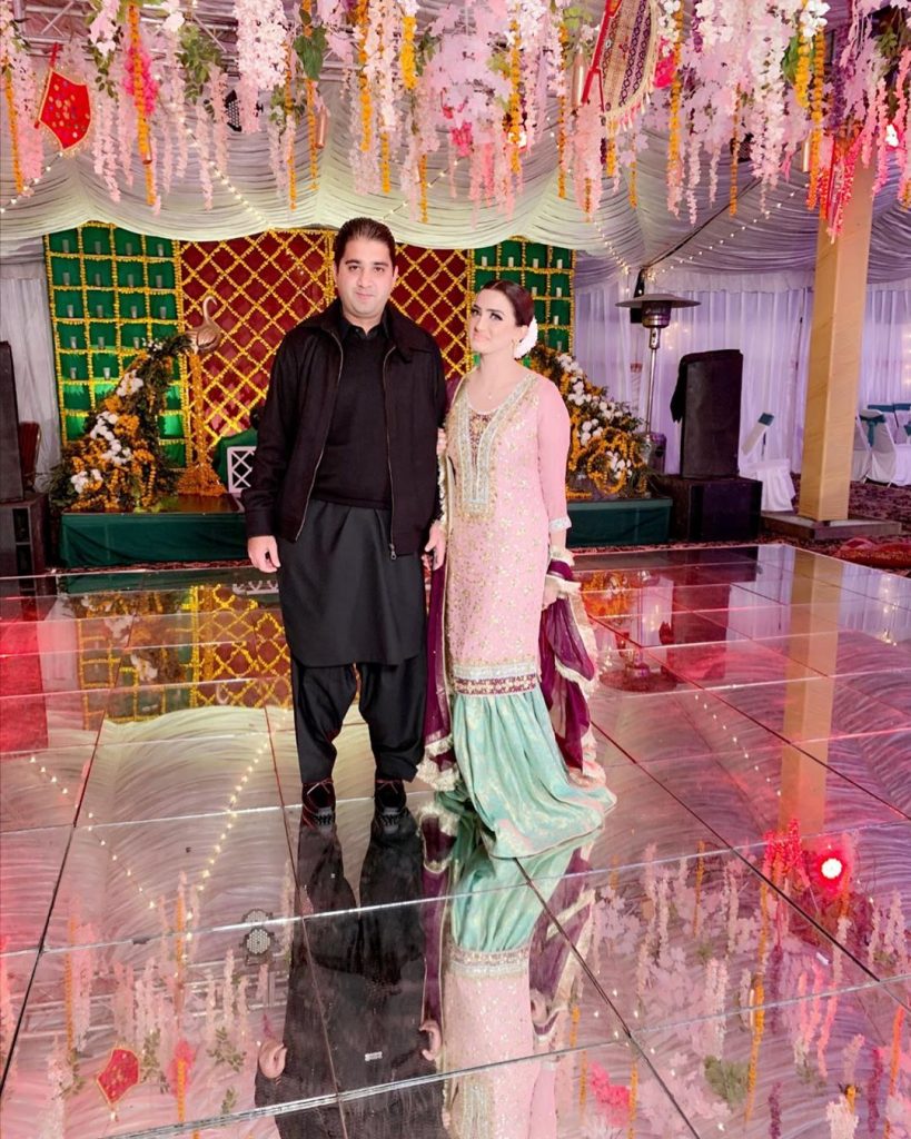 Kiran Tabeir Celebrating Wedding Anniversary With Ali Hamza Safdar