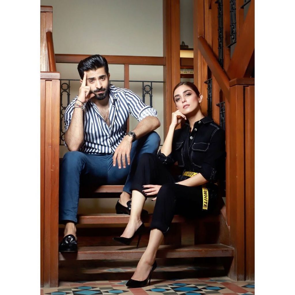 Maya Ali And Sheheryar Munawar Upcoming Drama - BTS Video