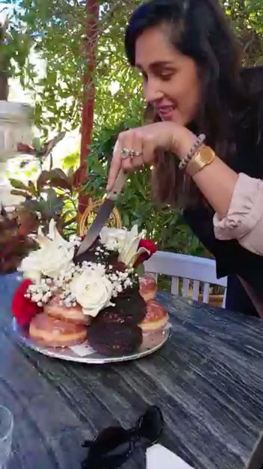 Mira Sethi Celebrates Her Birthday with her in-laws and Husband