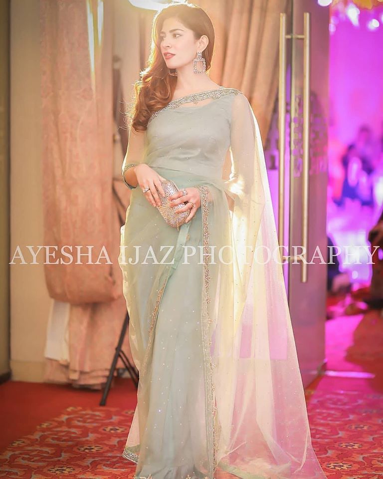 Actress Naimal Khawar's Latest Beautiful Clicks from a Recent Wedding