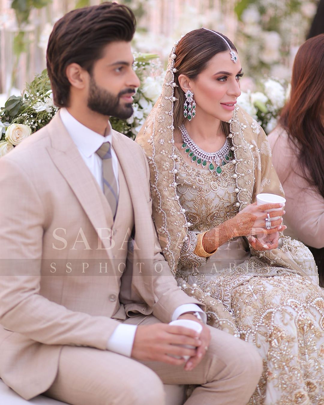 Actor Saad Qureshi’s Beautiful Walima Pictures