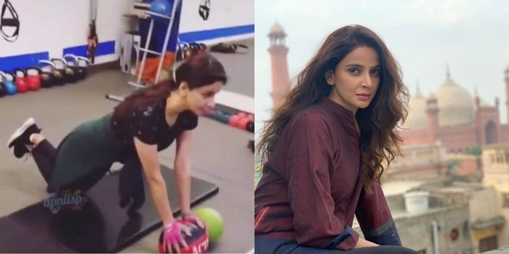 Saba Qamar's Workout Routine Goes Viral