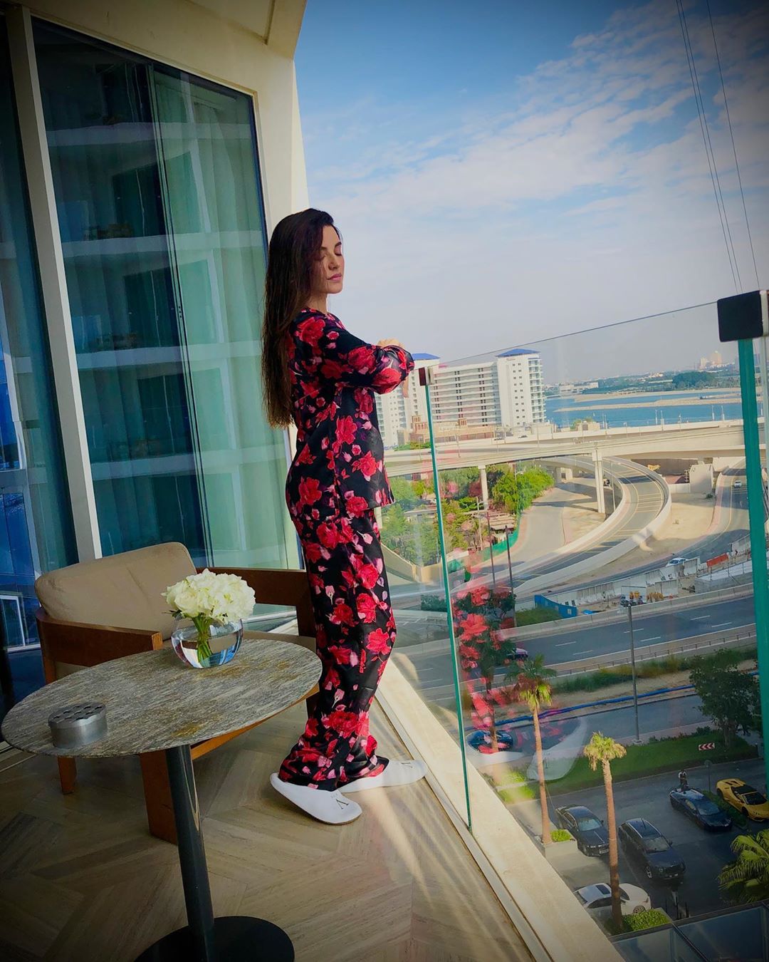 Actress Sadia Khan's Latest Beautiful Clicks from Dubai