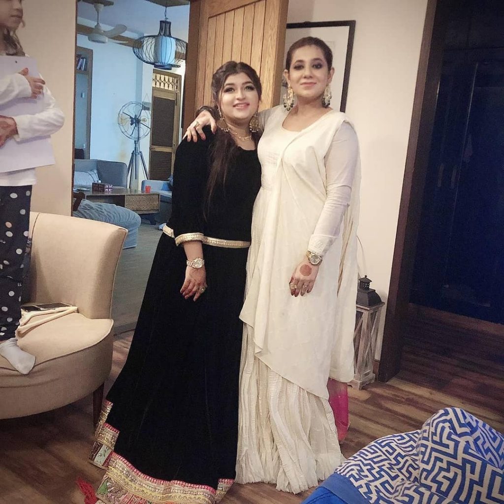Beautiful Clicks Of Fahad Mustafa With Wife Sana At A Family Wedding 
