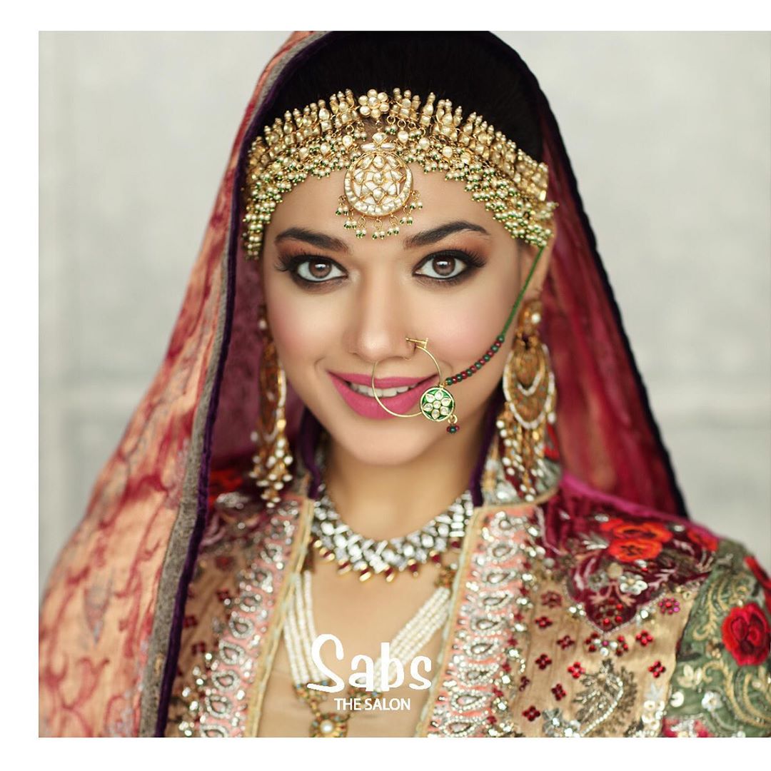 Beautiful Bridal Photo Shoot of Sanam Jung for Sabs The Salon