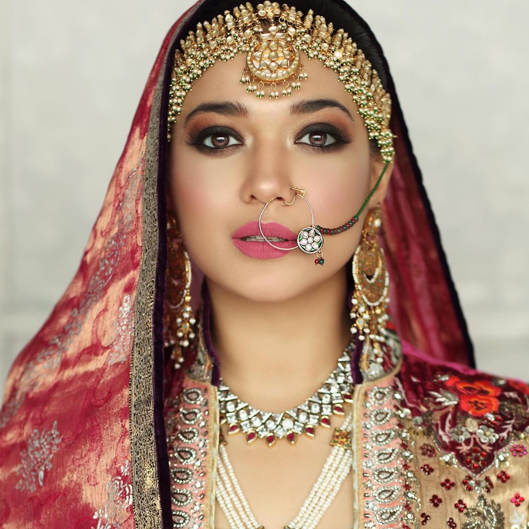 Beautiful Bridal Photo Shoot of Sanam Jung for Sabs The Salon