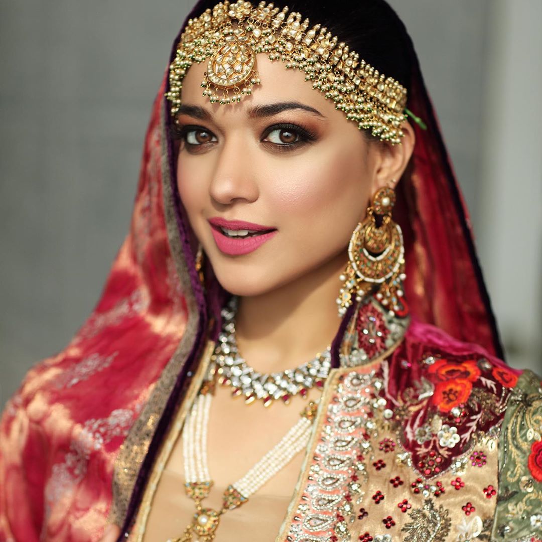 Beautiful Bridal Photo Shoot of Sanam Jung for Sabs The Salon