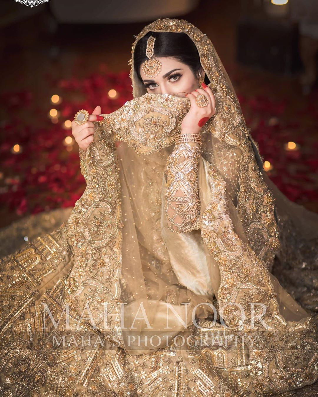 Beautiful Sarah Khan's Latest Bridal Photo Shoot