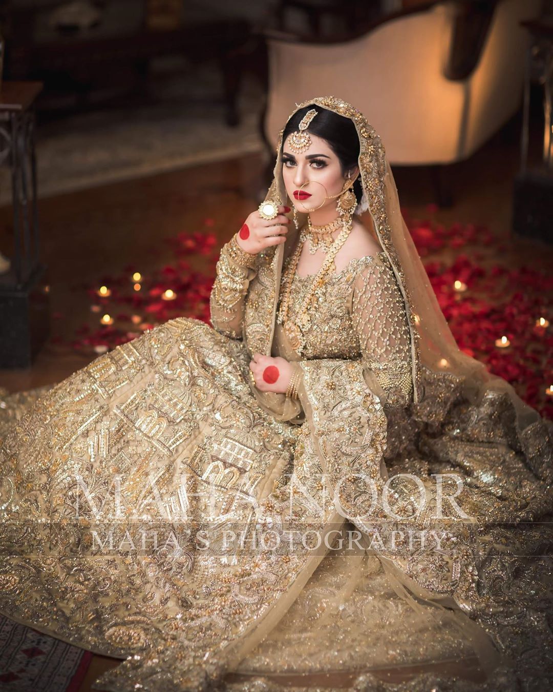 Beautiful Sarah Khan's Latest Bridal Photo Shoot