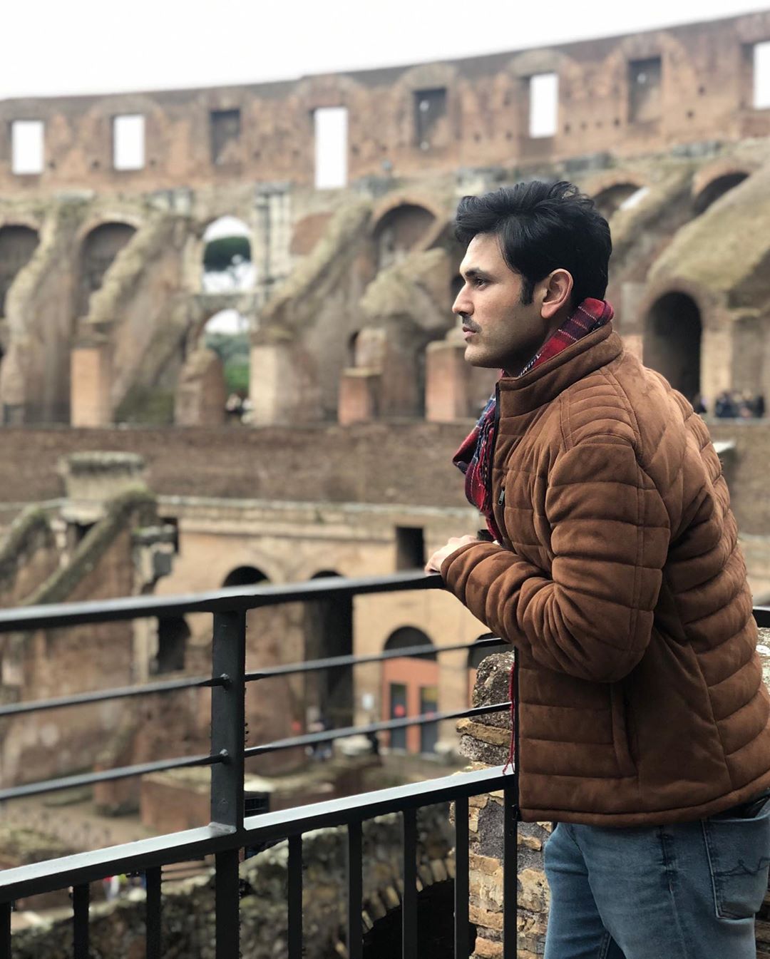 Beautiful Couple Fahad Mirza and Sarwat Gilani Enjoying Vacations in Rome