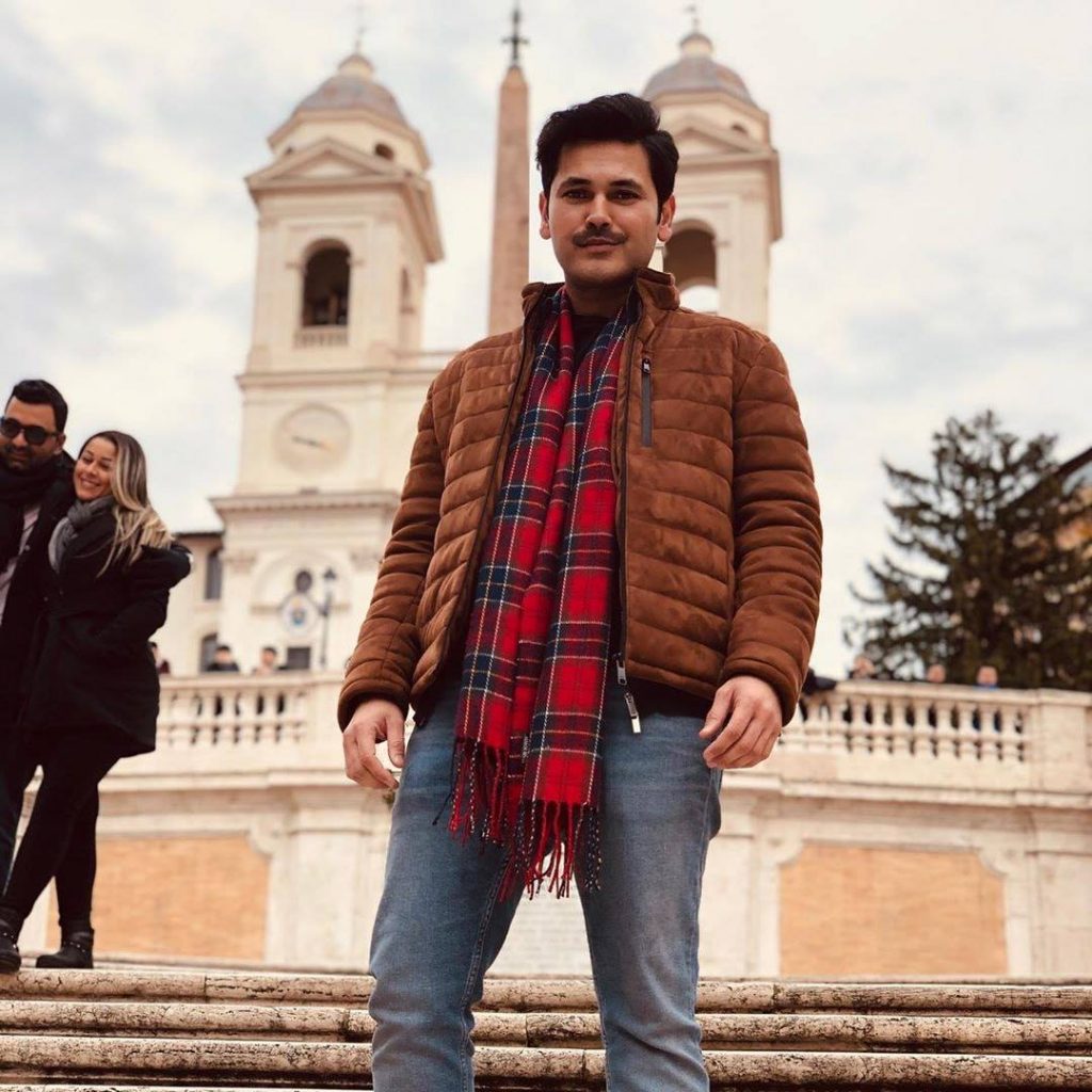 Sarwat Gilani and Fahad Mirza Latest Beautiful Pictures from Rome ...