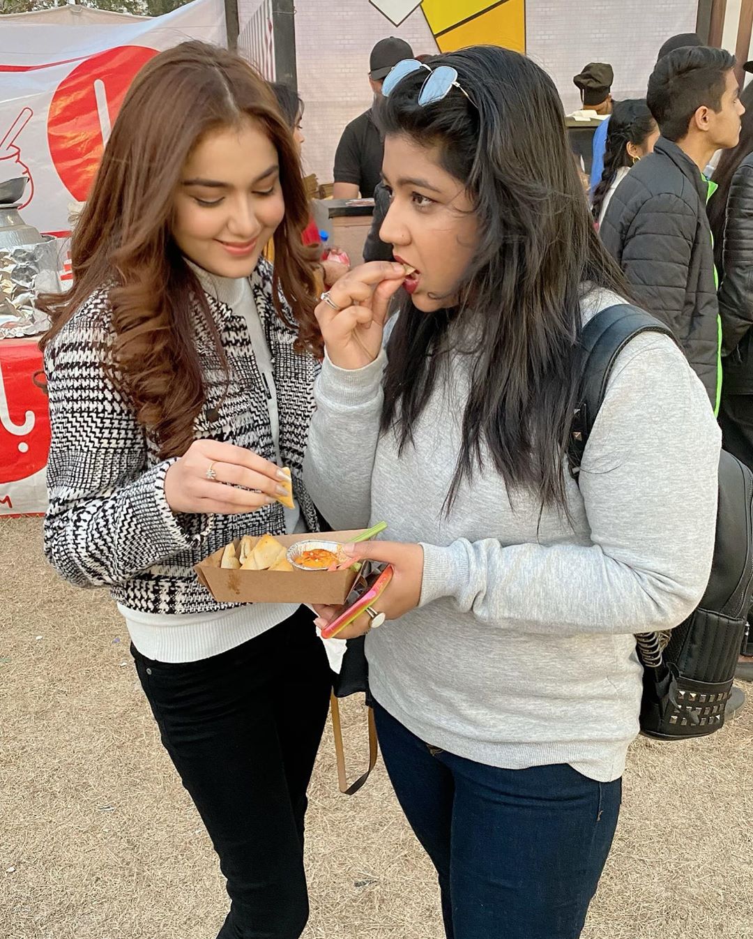 Latest Clicks of Syeda Tuba Aamir from Eat Karachi Festival