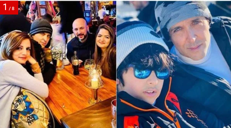 Hrithik Roshan and Sussane Khan on Vacations as a family!
