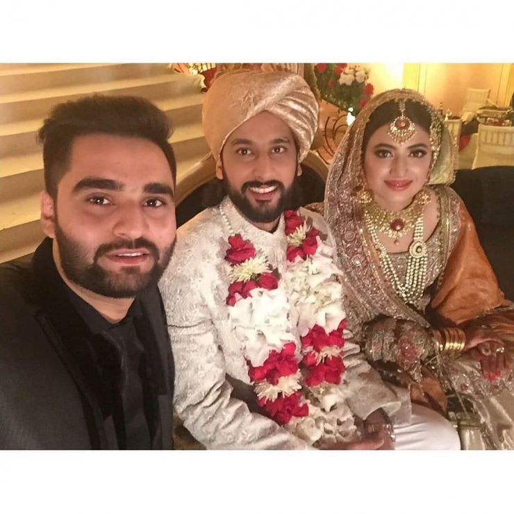 Sister Riaz Beautiful Clicks of Pakistani Cricketers with their Wives At Wedding of ...