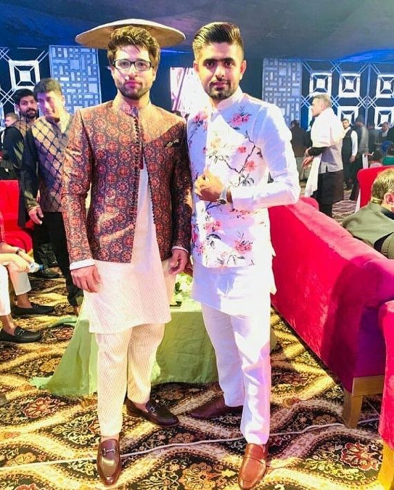Sister Riaz Beautiful Clicks of Pakistani Cricketers with their Wives At Wedding of ...