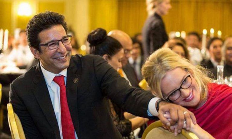 Wasim Akram Lauded Shaniera’s Successful Mission For Clean Beach